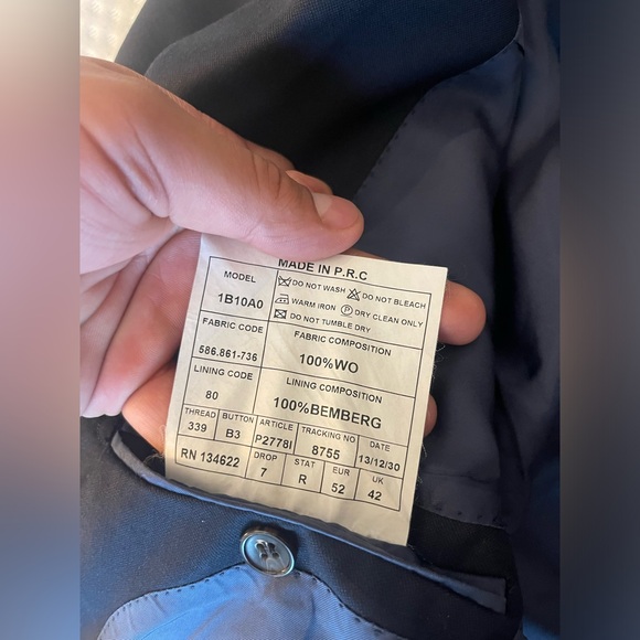 Suitsupply Navy Suit 42r - Picture 6 of 6